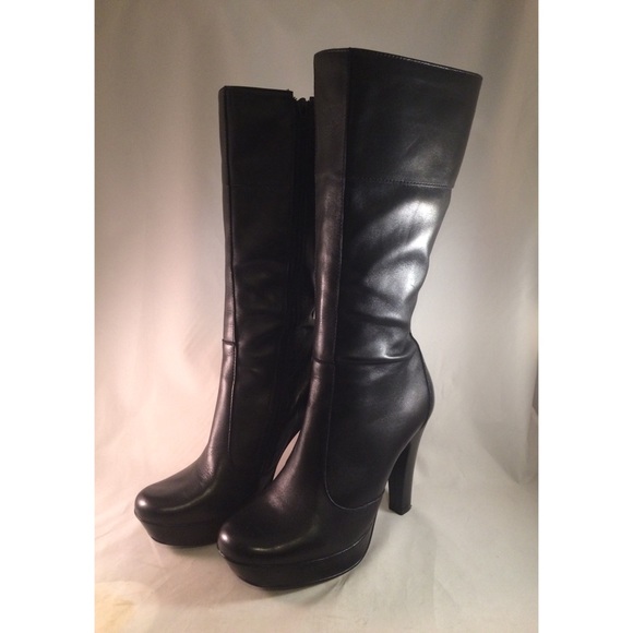 Steve Madden Shoes - Steve Madden Sycho Leather Platform Boots